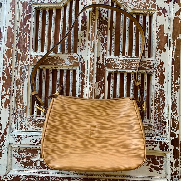 Fendi Handbags - Fendi Caramel Epi Bag